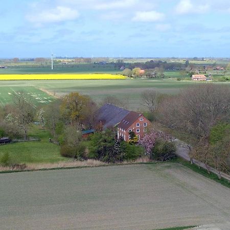 Mooi Stuv , Maisonettenwohnung , Gulfhof , Kachelofen Norden Exteriér fotografie